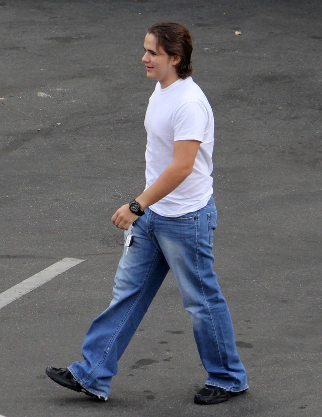 Prince Michael Jackson na planie serialu Beverly Hills 90210