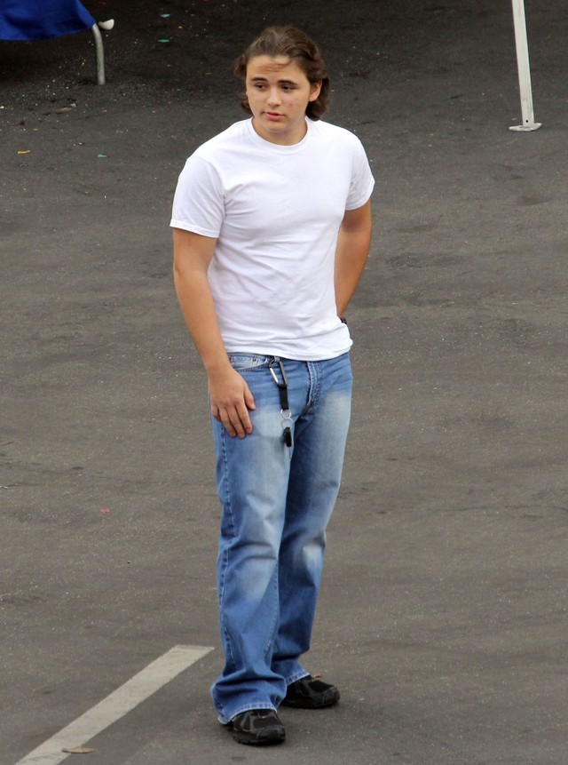 Prince Michael Jackson na planie serialu Beverly Hills 90210