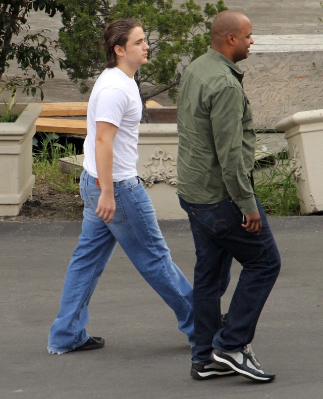 Prince Michael Jackson na planie serialu Beverly Hills 90210