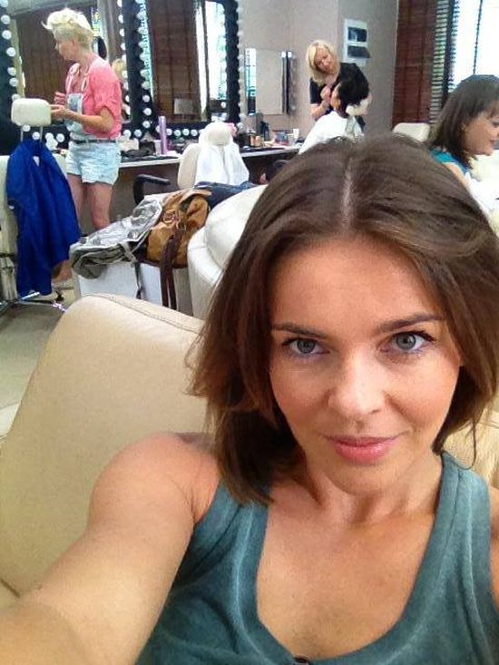 Edyta Herbuś w nowej fryzurze.