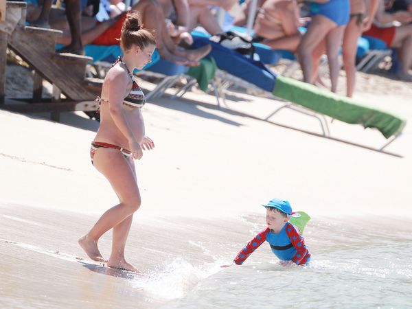 W maju przyjdzie na świat jej drugi syn (FOTO)