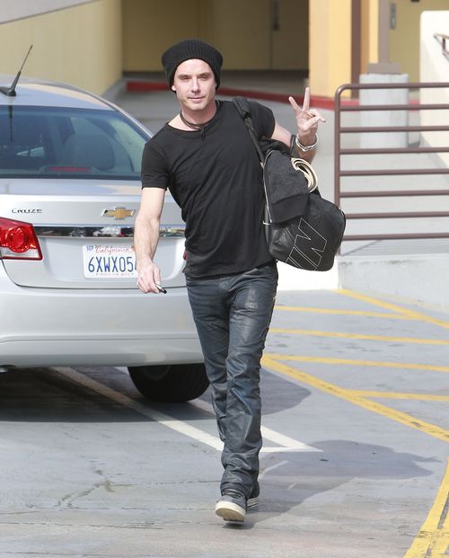 Gavin Rossdale w pokojowym nastroju (FOTO)