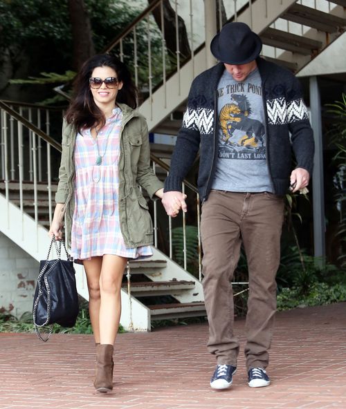 Channing Tatum nie odstępuje ciężarnej żony na krok (FOTO)