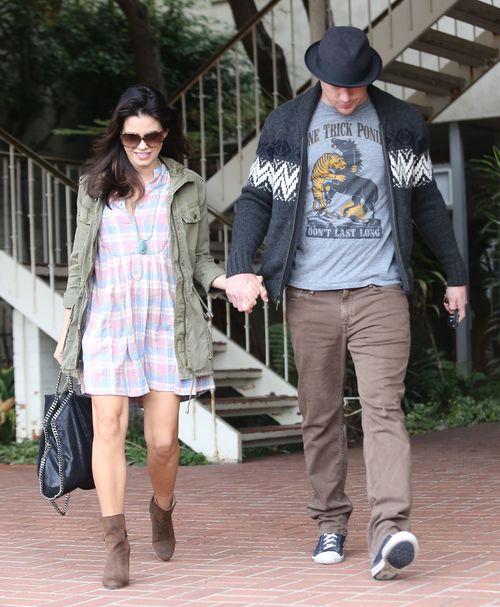 Channing Tatum nie odstępuje ciężarnej żony na krok (FOTO)