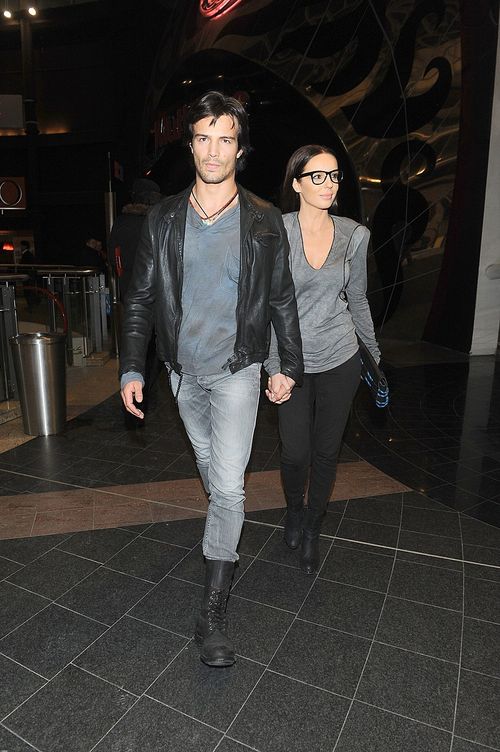 Włodarczyk i Krawczyk wybrali się do kina (FOTO)