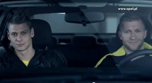 Lewandowski, Błaszczykowski i Piszczek w reklamie auta