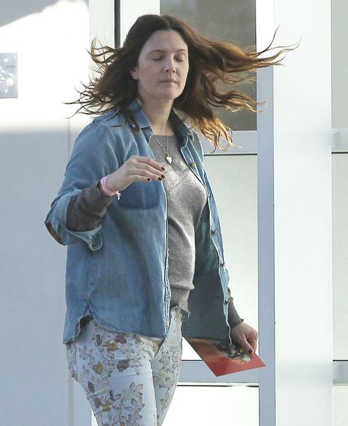 Drew Barrymore bez makijażu (FOTO)