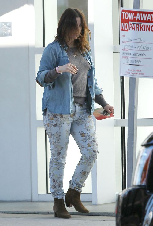 Drew Barrymore bez makijażu (FOTO)