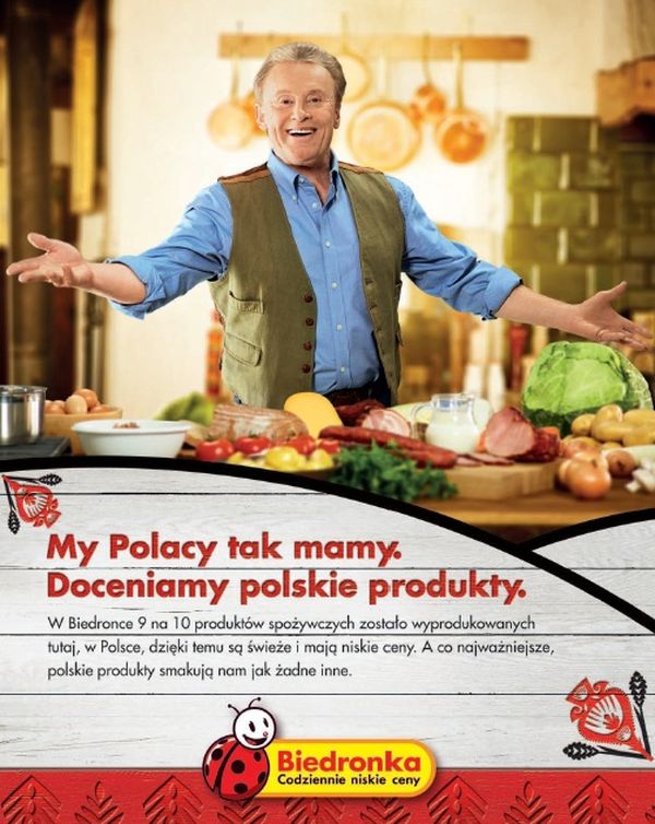Daniel Olbrychski w reklamie Biedronki (FOTO+VIDEO)