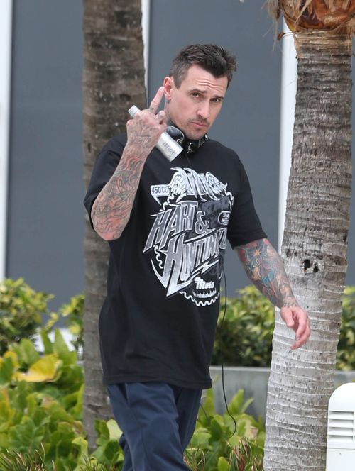 Mąż Pink w kiepskim humorze (FOTO)