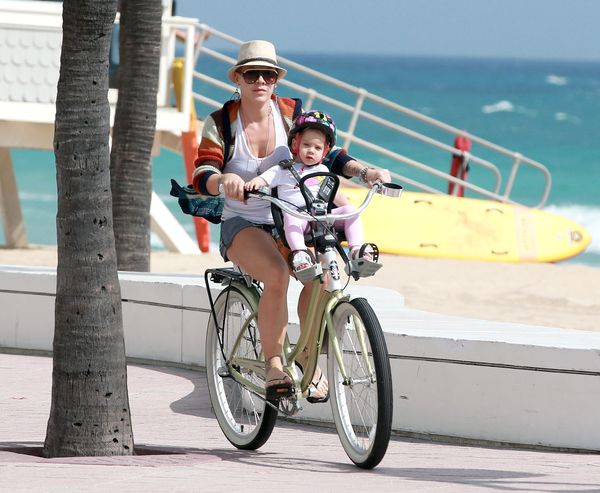 Pink z rodzinką aktywnie spędzają wolny czas (FOTO)