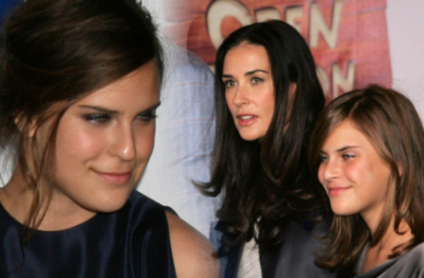 Tallulah Willis na starych zdjęciach