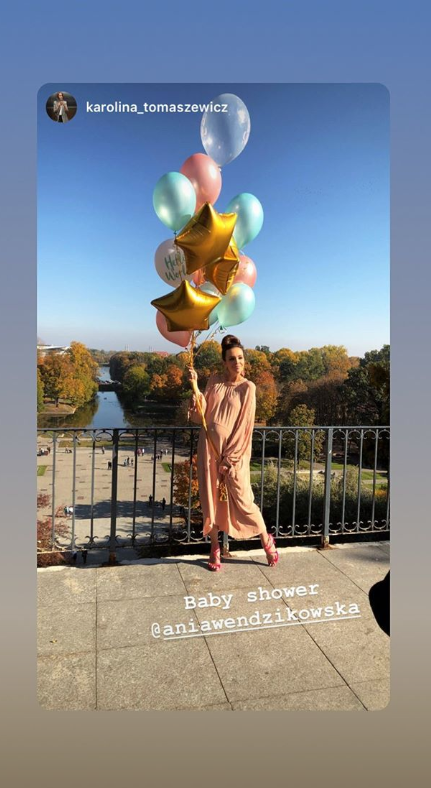 Baby Shower Ani Wendzikowskiej za nami. Pojawił się na nim nietypowy gość!