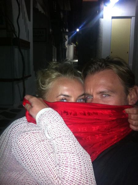 Woliński z tajemniczą kobietą (FOTO)