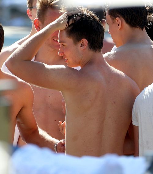 Patrick Schwarzenegger ma całkiem niezłe ciało (FOTO)