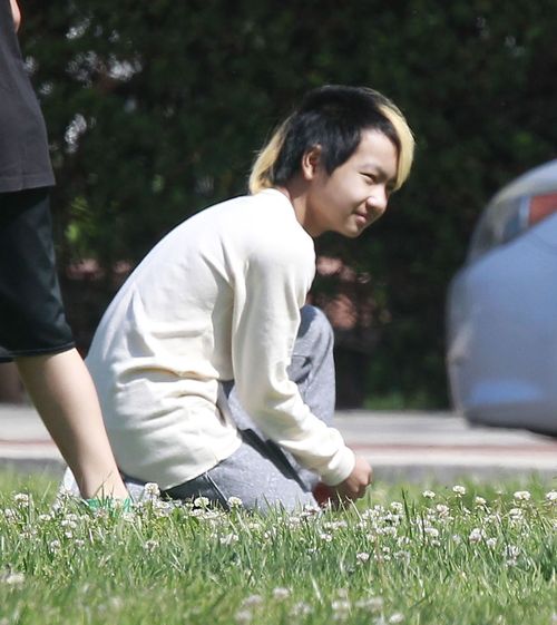 Maddox i Pax Jolie-Pitt chcą zostać piłkarzami? (FOTO)