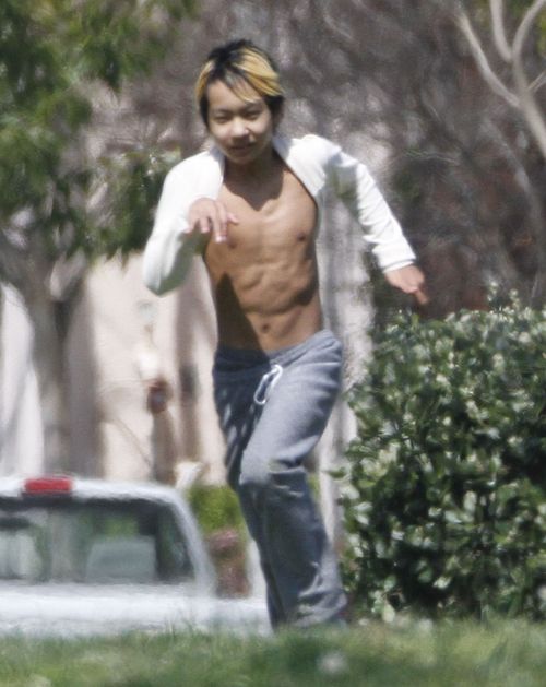 Maddox i Pax Jolie-Pitt chcą zostać piłkarzami? (FOTO)