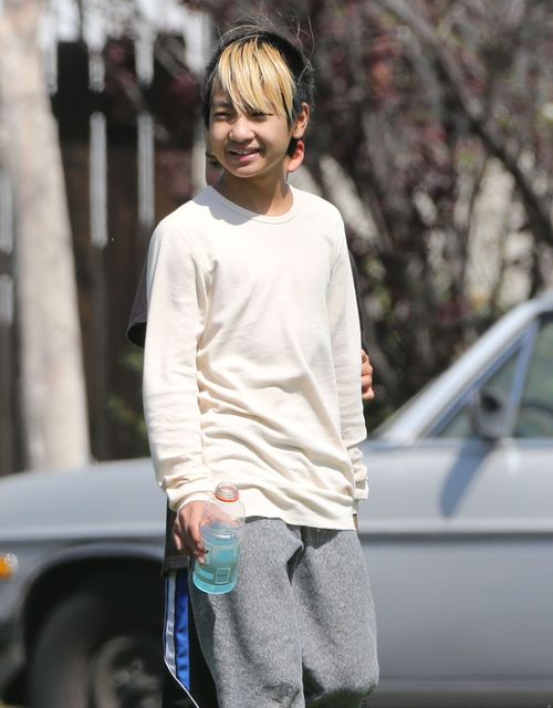 Maddox i Pax Jolie-Pitt chcą zostać piłkarzami? (FOTO)