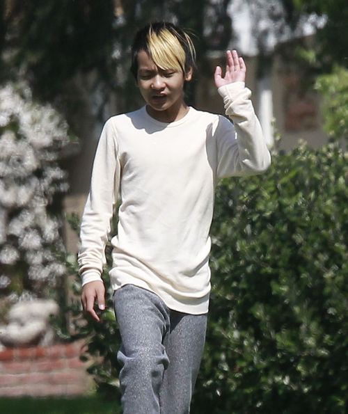 Maddox i Pax Jolie-Pitt chcą zostać piłkarzami? (FOTO)