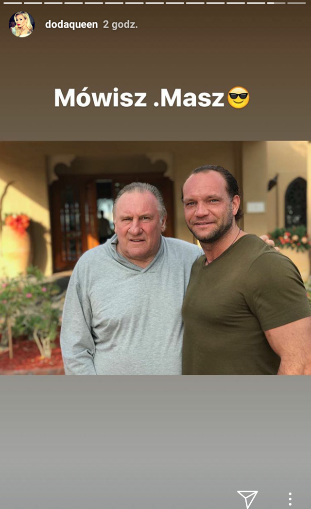 SZOK! Doda i Emil na wspólnych wakacjach z Gérardem Depardieu?!