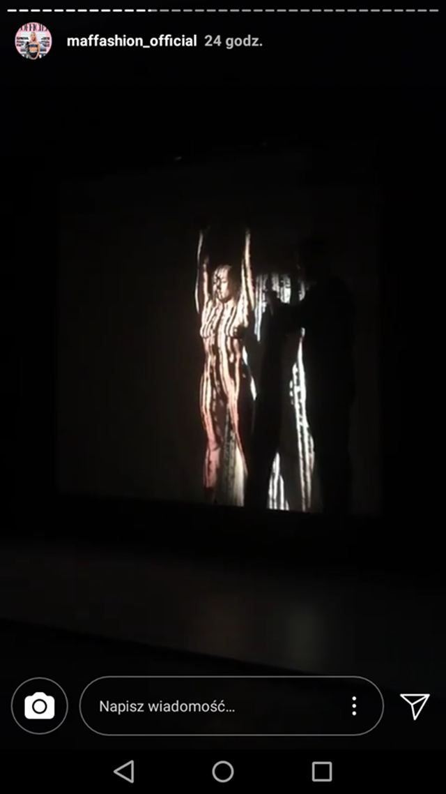 Reakcja Stramowskiego na NAGĄ żonę na pokazie! 