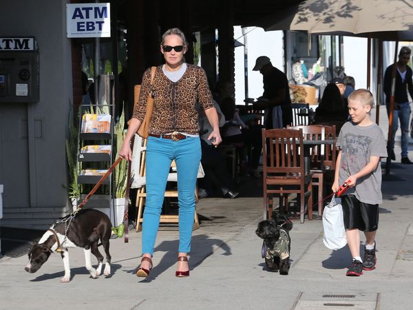 Aktorka zabrała swoje psy na lunch (FOTO)