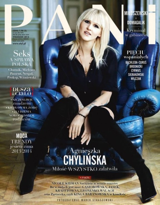 Agnieszka Chylińska w Pani: Czytam Żywoty świętych (FOTO)