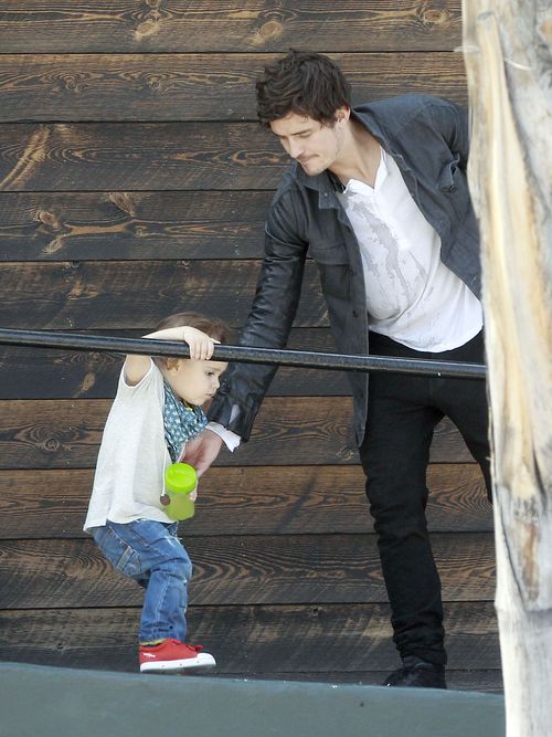 Orlando Bloom uwielbia spędzać czas z synem (FOTO)