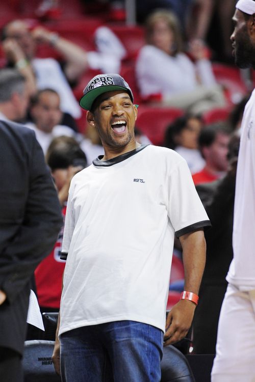 Męski wypad na mecz Willa Smitha z Jadenem (FOTO)