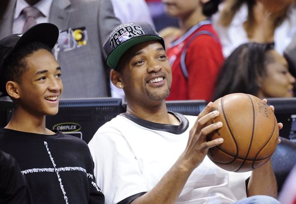 Męski wypad na mecz Willa Smitha z Jadenem (FOTO)