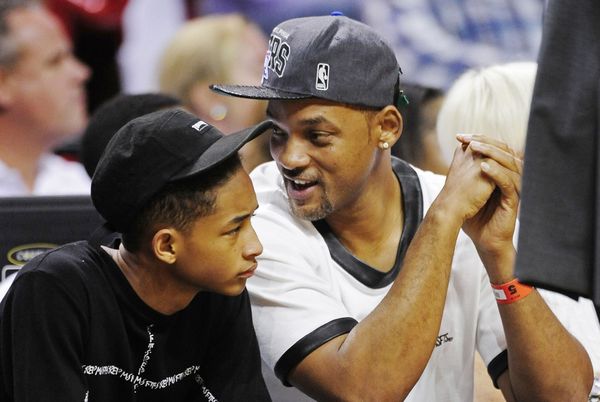 Męski wypad na mecz Willa Smitha z Jadenem (FOTO)