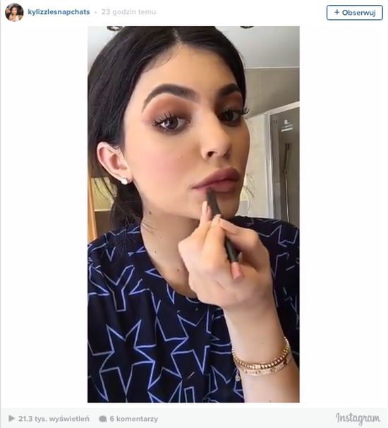 Jak wykonać makijaż w stylu Kylie Jenner? (VIDEO)