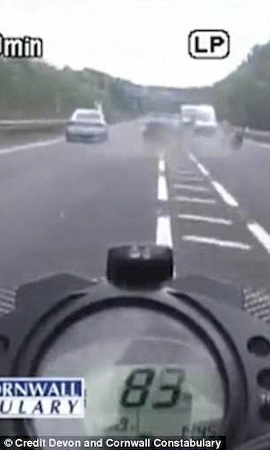 Tragiczny wypadek motocyklisty! Najlepszy przyjaciel nagrał jego śmierć