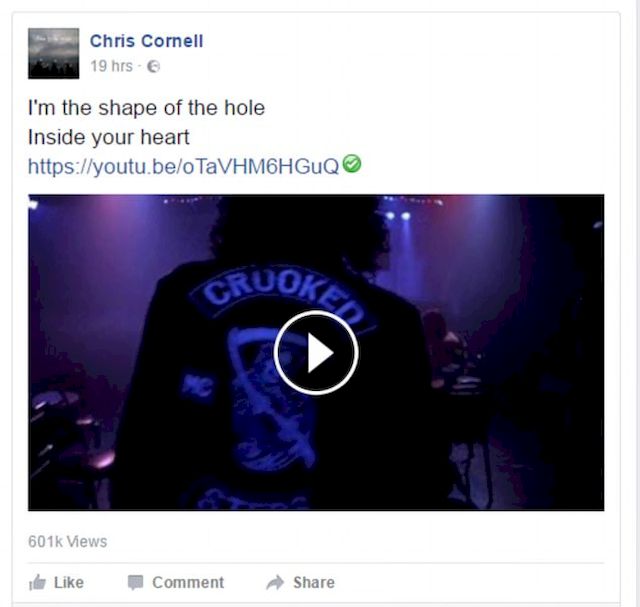 ZASKAKUJĄCE słowa Chrisa Cornella przed swoją śmiercią