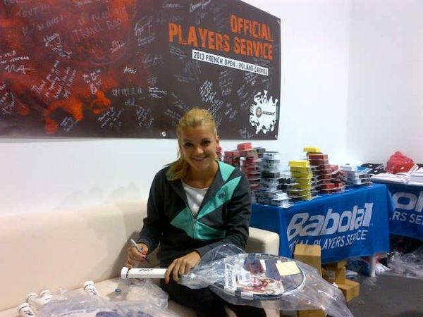 Agnieszka Radwańska przefarbowała się na blond (FOTO)