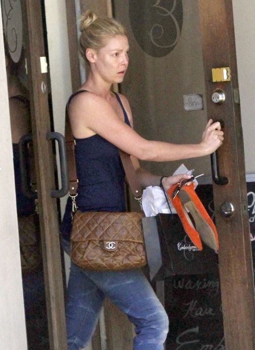 Katherine Heigl zabrała mamę do spa (FOTO)
