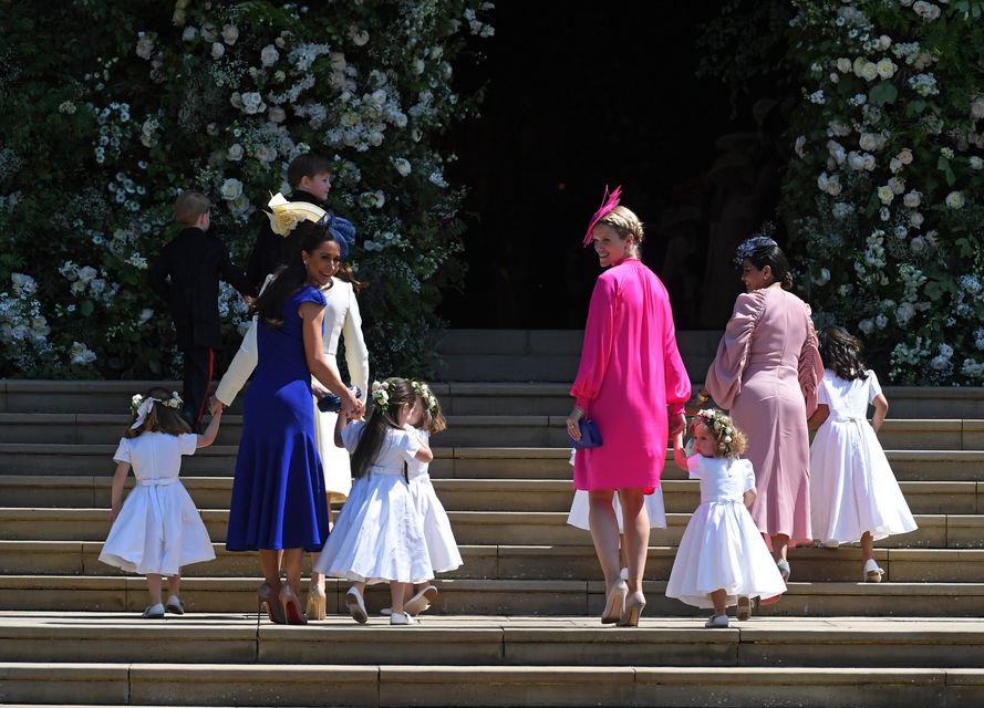 Wygibasy księżniczki Charlotte skradły uroczystość zaślubin Meghan i księcia Harry’ego Wygibasy księżniczki Charlotte skradły uroczystość zaślubin Meghan i księcia Harry’ego