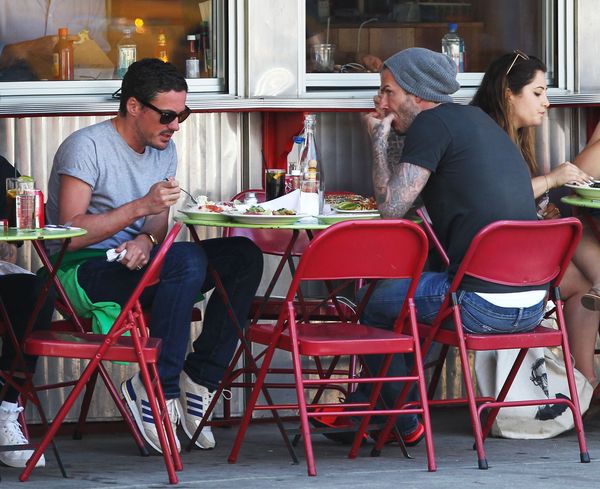David Beckham ma czas na wypady z kumplem (FOTO) David Beckham ma czas na wypady z kumplem (FOTO)