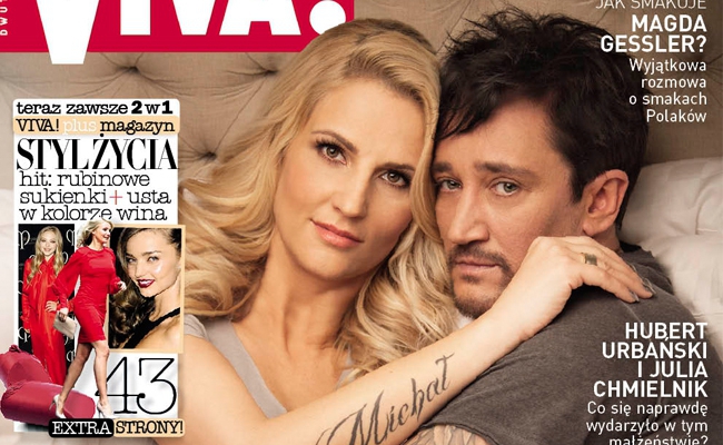 Michał Wiśniewski i Dominika Tajner na okładce Vivy!