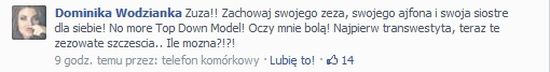 Wodzianka ma dosyć całuśnej Zuzy Kołodziejczyk Wodzianka ma dosyć całuśnej Zuzy Kołodziejczyk