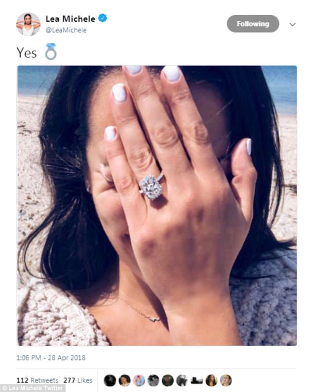 Lea Michele zaręczyła się z mężczyzną, który od lat był jej przyjacielem (ZDJĘCI Lea Michele zaręczyła się z mężczyzną, który od lat był jej przyjacielem (ZDJĘCI