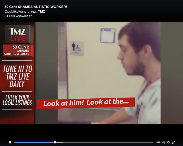 50 Cent NABIJAŁ SIĘ z chorego na autyzm 50 Cent NABIJAŁ SIĘ z chorego na autyzm