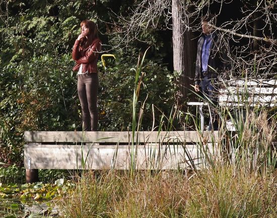 Pan Grey i Anastasia Steel pogrążeni w pocałunku (FOTO)