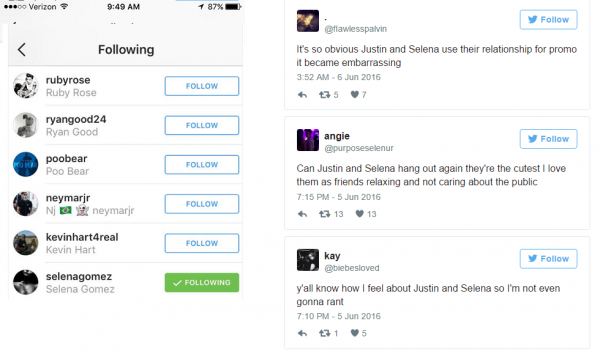 Czy ten ruch Justina Biebera zwiastuje powrót do Seleny Gomez?