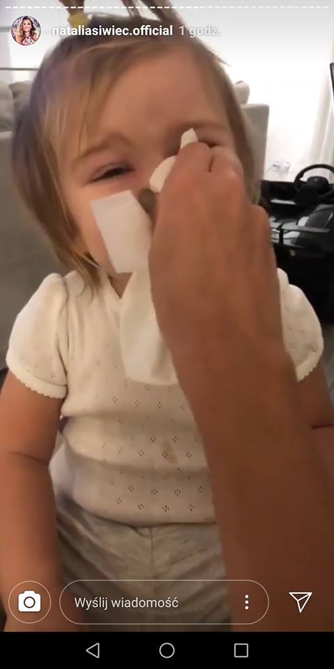 Natalia Siwiec nagrała film z przeziębioną Mią