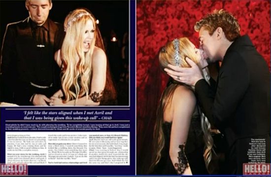 Avril Lavigne miała CZARNĄ suknię ślubną! (FOTO)