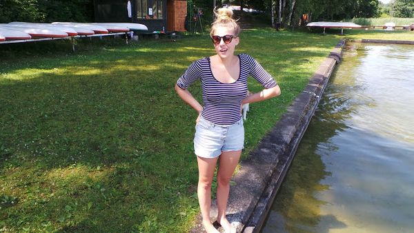 Marta Wierzbicka byczy się nad polskim morzem (FOTO)