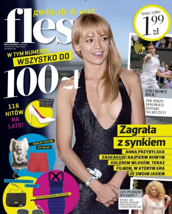 Anna Przybylska została blondynką! (FOTO) Anna Przybylska została blondynką! (FOTO)