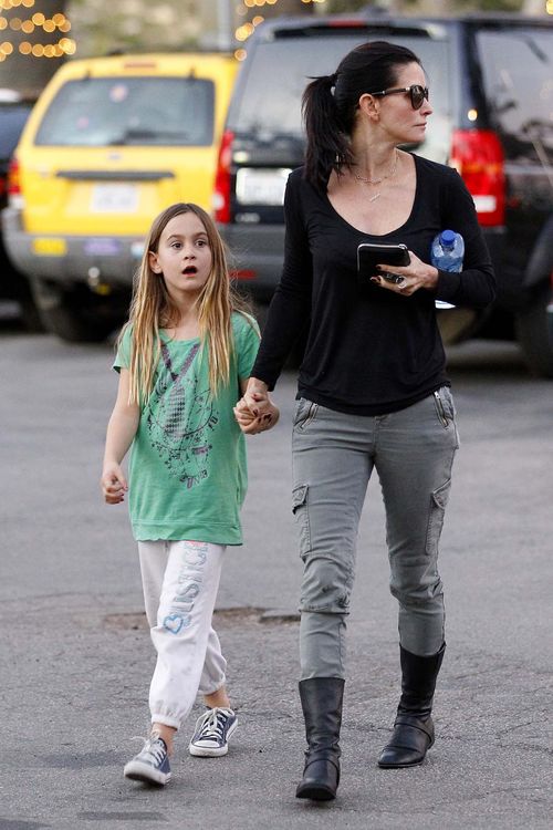Córka Courteney Cox to już duża dziewczynka (FOTO)