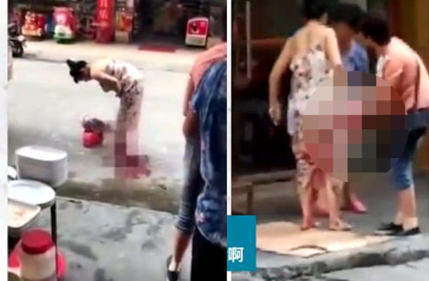SZOK! Urodziła NA ULICY, wzięła dziecko, siatkę i… poszła do domu (VIRAL)
